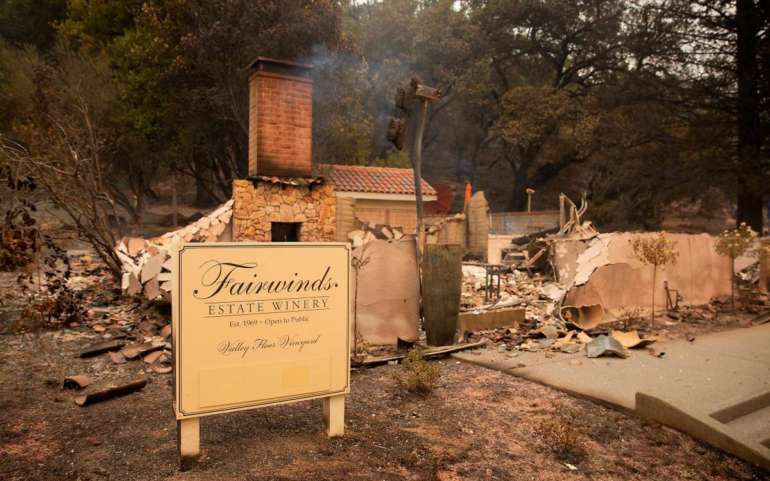 The list of Napa Valley wineries that have been damaged or destroyed in the 2020 Glass Fire